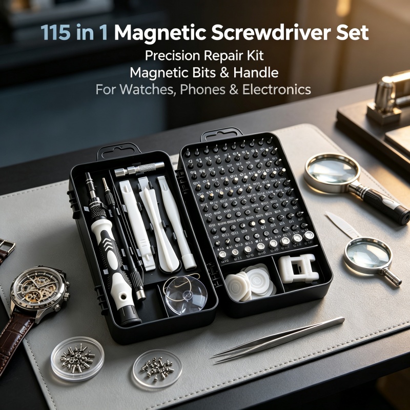 115-in-1 정밀 드라이버 세트, 전자제품, 휴대폰 - Electronic Repair Tutorial 리뷰 및 가격