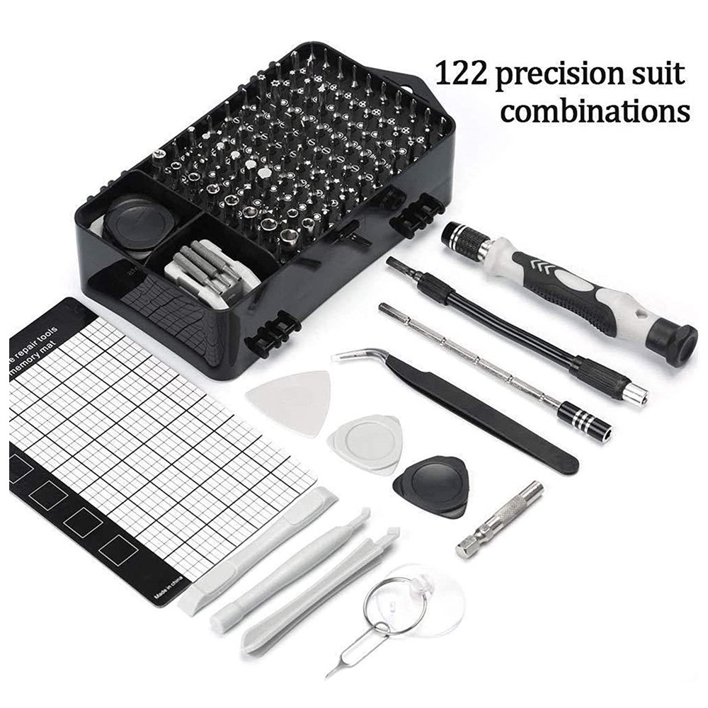 정밀 드라이버 세트, 115 in 1 컴퓨터 드라이버  - Electronic Repair Tutorial 리뷰 및 가격